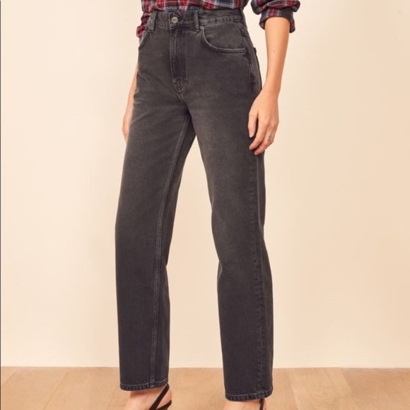 The Reformation Vintage High Straight - Picture 1 of 3